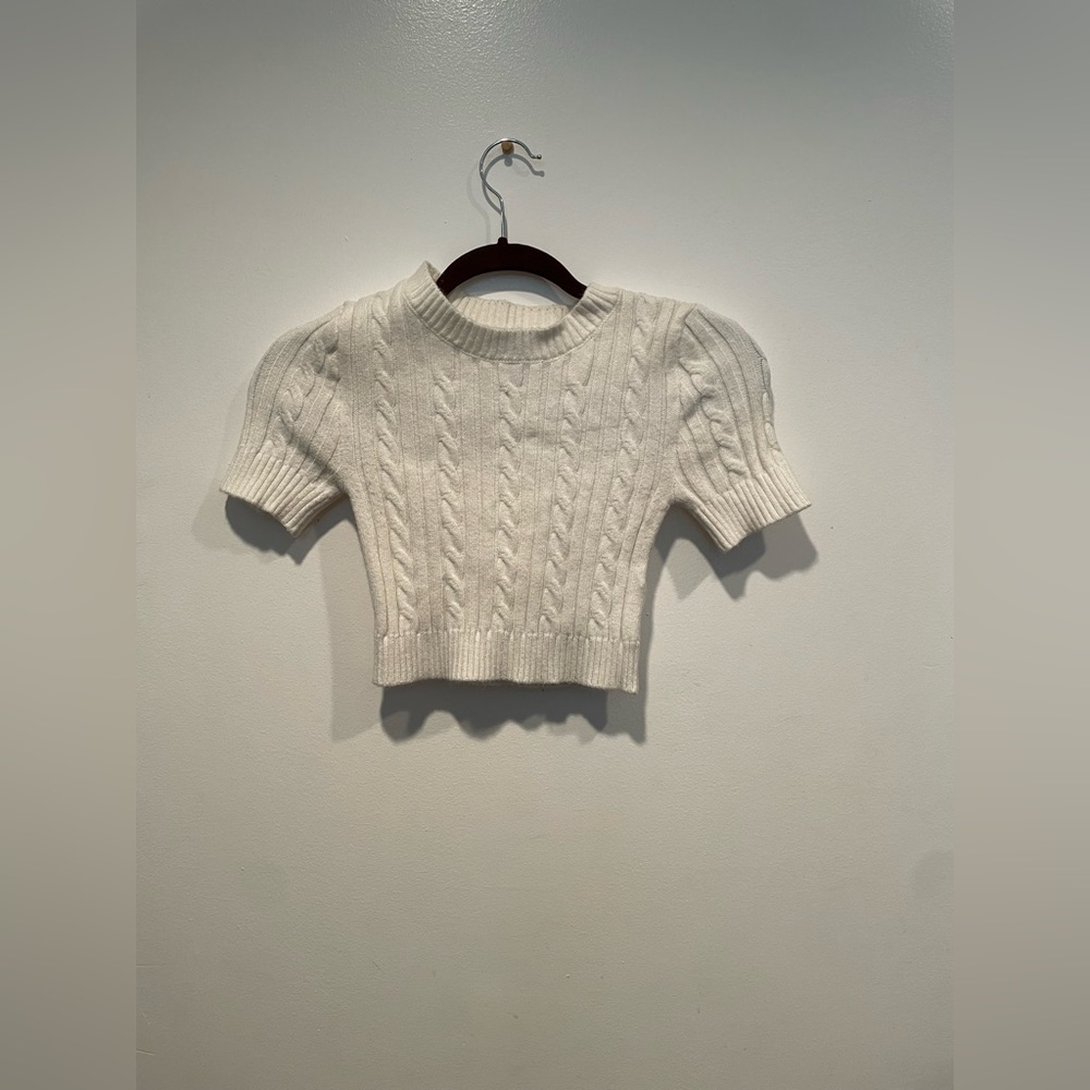 White soft dress top